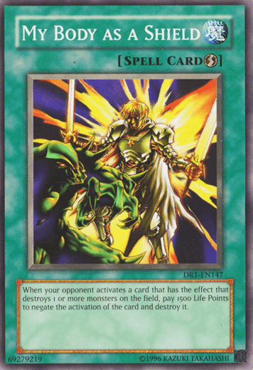 My Body as a Shield [DR1-EN147] Common (ONLINE ORDER ONLY)