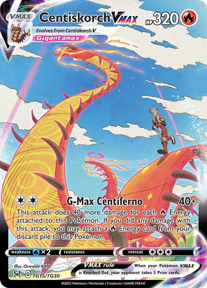 Centiskorch VMAX (TG15/TG30) [Sword & Shield: Lost Origin] (Online Only)