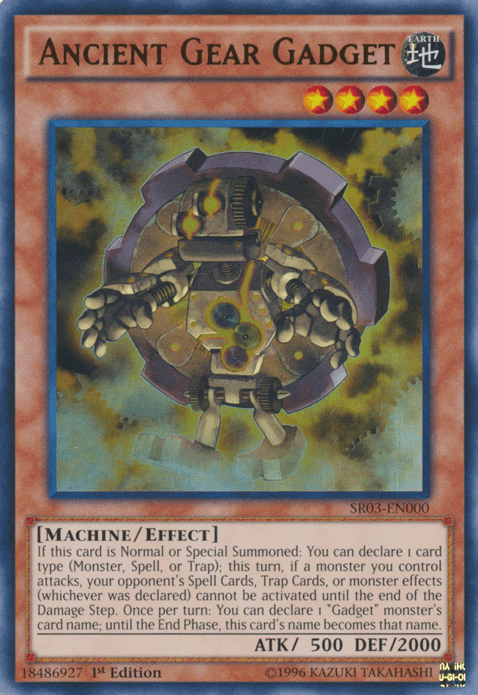 Ancient Gear Gadget [SR03-EN000] Ultra Rare (ONLINE ORDER ONLY)