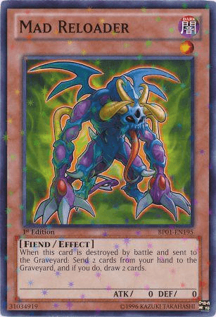 Mad Reloader [BP01-EN195] Starfoil Rare (ONLINE ORDER ONLY)