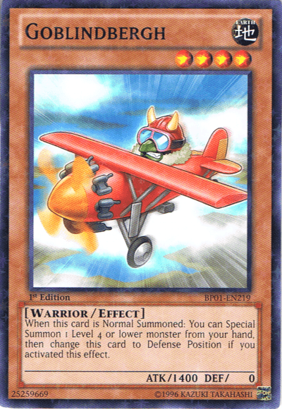 Goblindbergh [BP01-EN219] Starfoil Rare (ONLINE ORDER ONLY)
