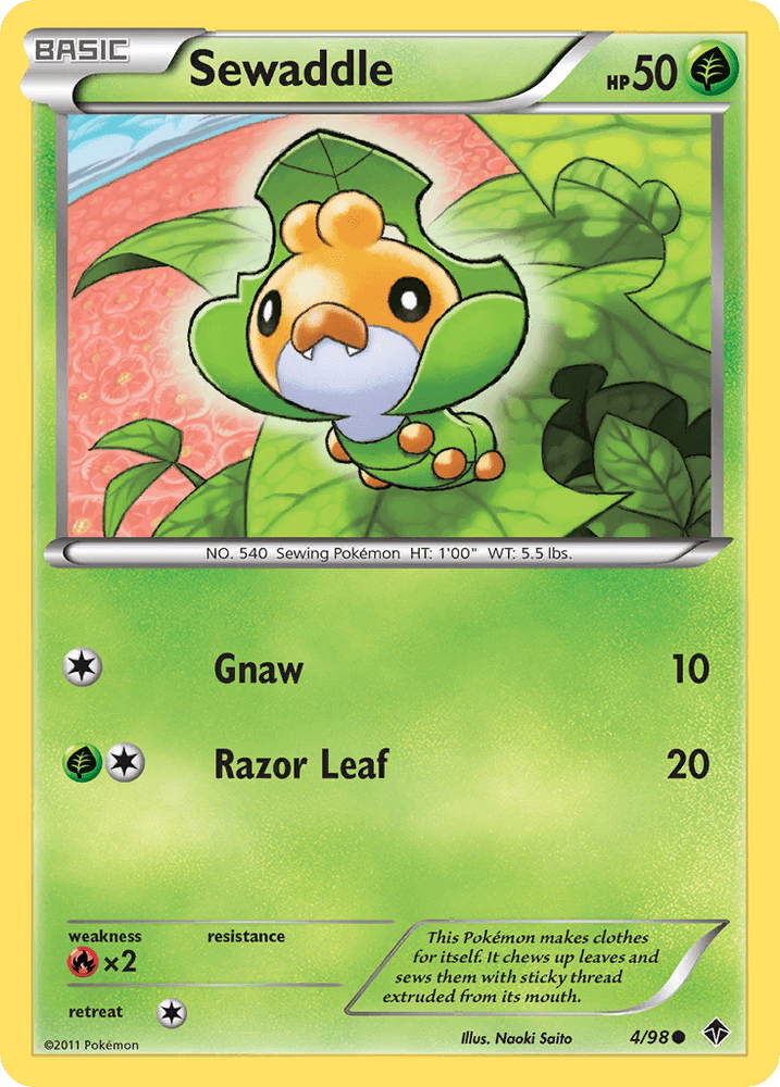 Sewaddle (4/98) [Black & White: Emerging Powers] (Online Only)
