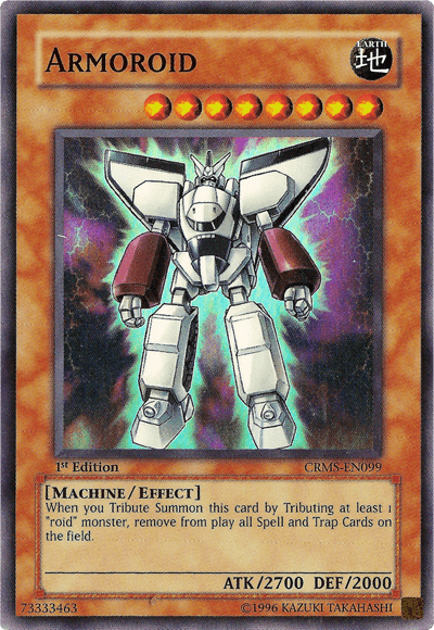 Armoroid [CRMS-EN099] Super Rare (ONLINE ORDER ONLY)