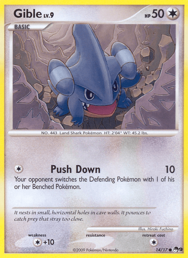Gible (14/17) [POP Series 9] (Online Only)