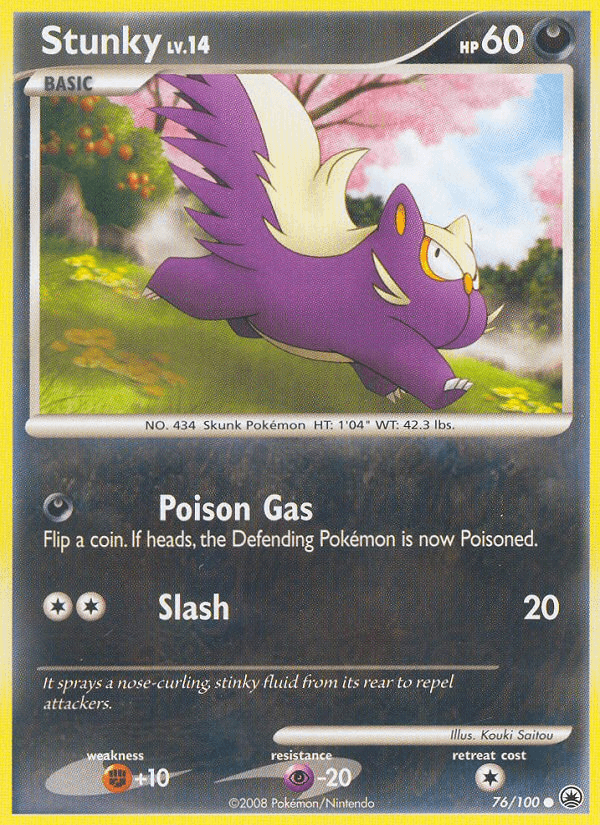 Stunky (76/100) [Diamond & Pearl: Majestic Dawn] (Online Only)