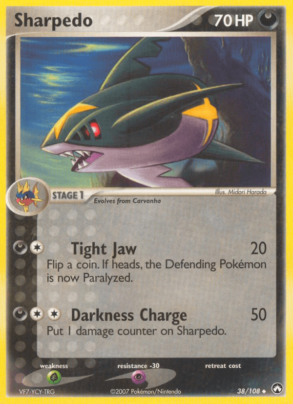 Sharpedo (38/108) [EX: Power Keepers] (Online Only)