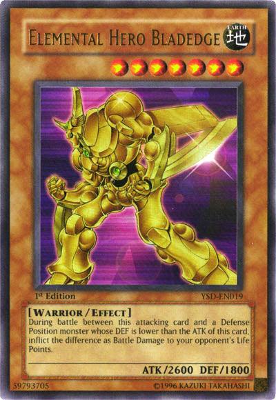 Elemental Hero Bladedge [YSD-EN019] Ultra Rare (ONLINE ORDER ONLY)