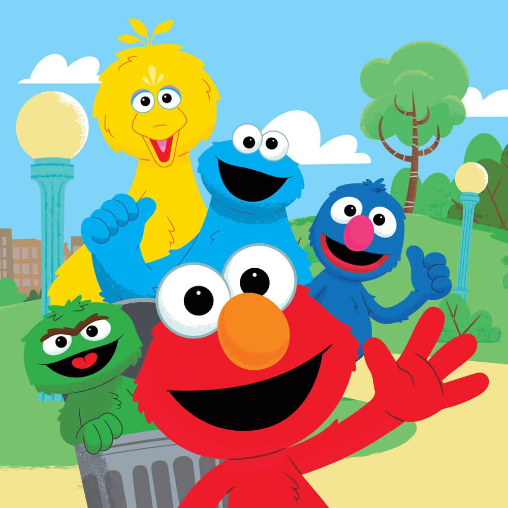 Space Savers - Sesame Street - Best Buds 48 Piece Value Puzzle