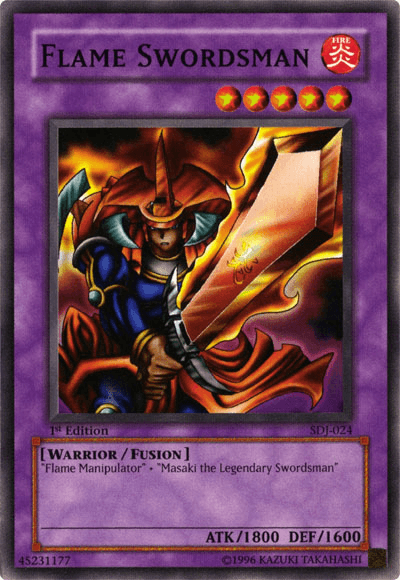 Flame Swordsman [SDJ-024] Common (ONLINE ORDER ONLY)
