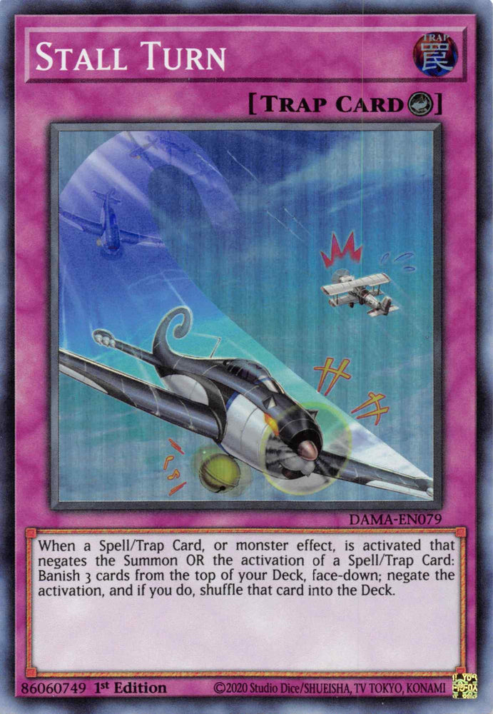 Stall Turn [DAMA-EN079] Super Rare (ONLINE ORDER ONLY)