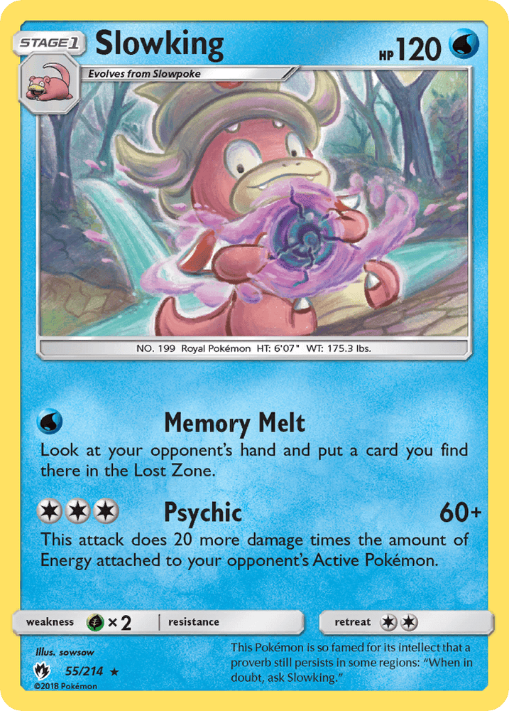 Slowking (55/214) [Sun & Moon: Lost Thunder] (Online Only)