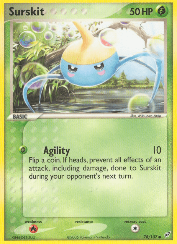 Surskit (78/107) [EX: Deoxys] (Online Only)