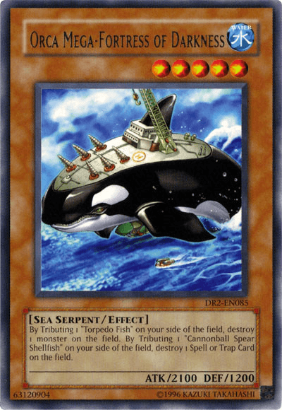Orca Mega-Fortress of Darkness [DR2-EN085] Rare (ONLINE ORDER ONLY)