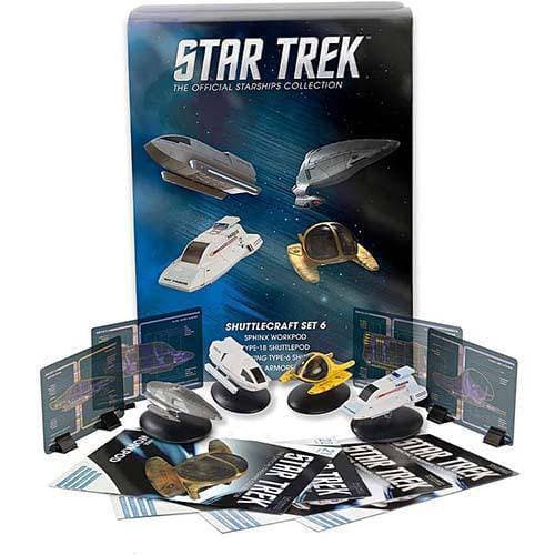 Eaglemoss Star Trek The Official Starships Collection Shuttlecraft Set - Select Set(s) (Online Order Only)