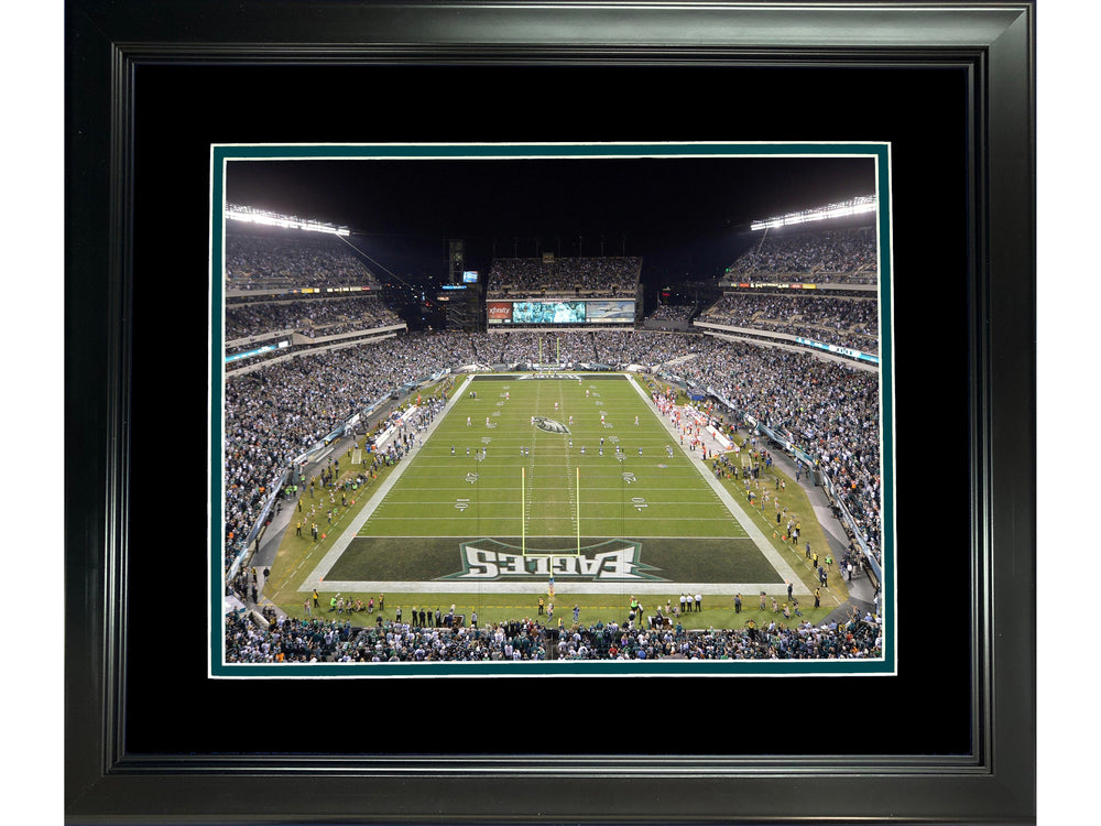 Framed Lincoln Financial Field Philadelphia Eagles 11"x14" Football Photo Professionally Matted (ONLINE ORDER ONLY)