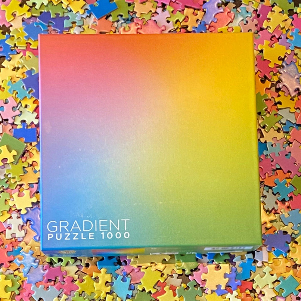 Rainbow Gradient 1000 Piece Jigsaw Puzzle (ONLINE ORDER ONLY)