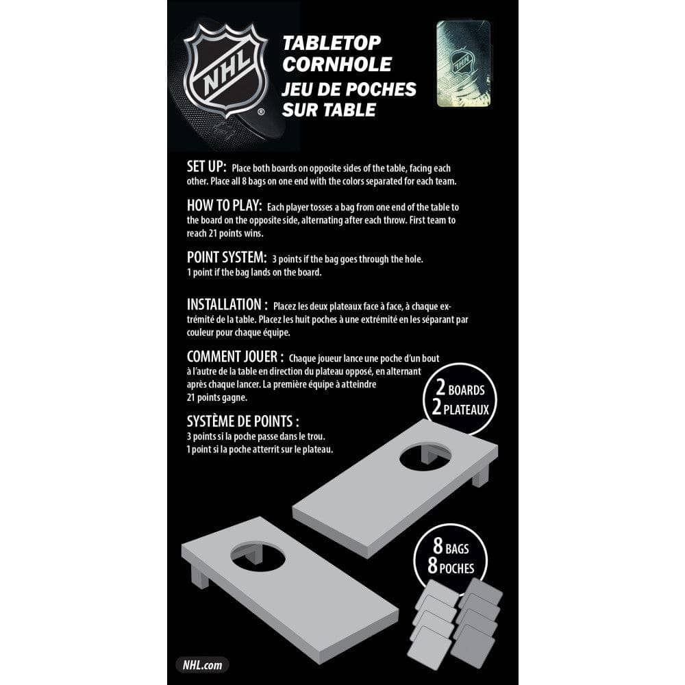 Boston Bruins - NHL Tabletop Cornhole (ONLINE ORDER ONLY)