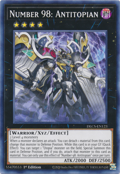 Number 98: Antitopian [DLCS-EN123] Common (ONLINE ORDER ONLY)