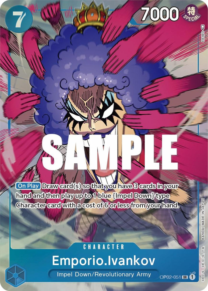 Emporio.Ivankov (Alternate Art) [Paramount War] (ONLINE ORDER ONLY)