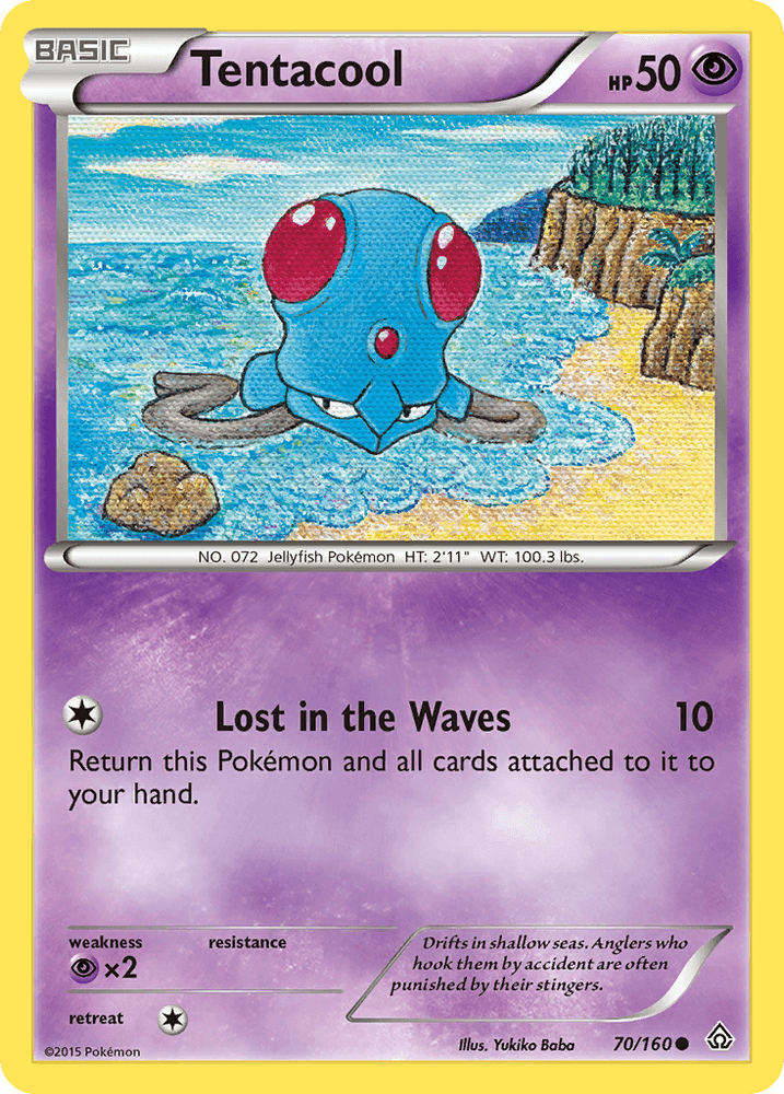 Tentacool (70/160) [XY: Primal Clash] (Online Only)