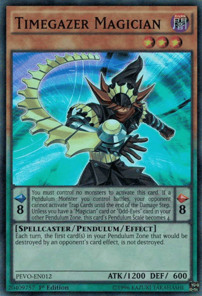 Timegazer Magician [PEVO-EN012] Super Rare (ONLINE ORDER ONLY)
