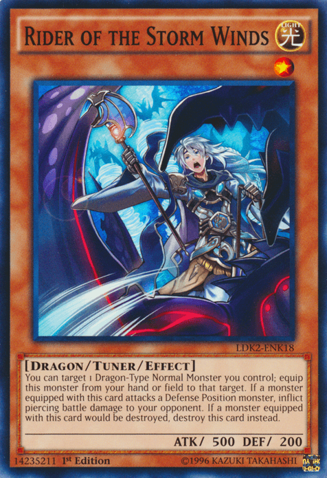 Rider of the Storm Winds [LDK2-ENK18] Common (ONLINE ORDER ONLY)
