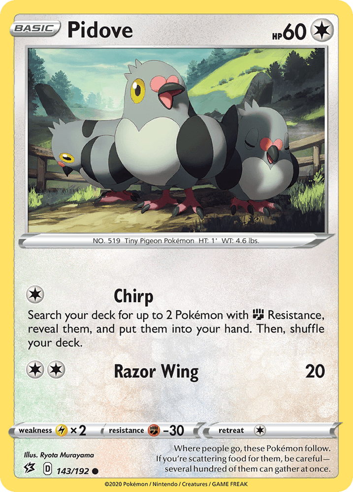 Pidove (143/192) [Sword & Shield: Rebel Clash] (Online Only)