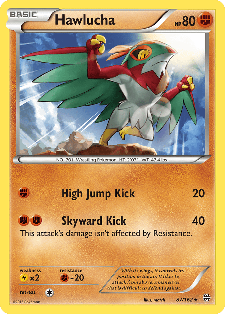 Hawlucha (87/162) [XY: BREAKthrough] (Online Only)