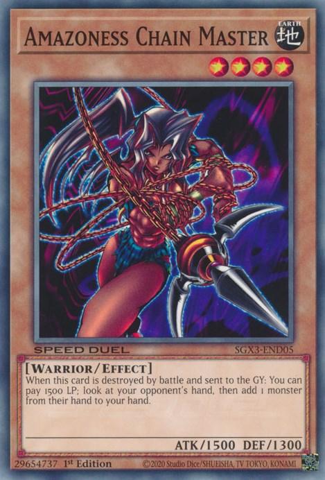 Amazoness Chain Master [SGX3-END05] Common (ONLINE ORDER ONLY)