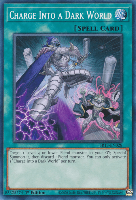 Charge Into a Dark World [SR13-EN028] Common (ONLINE ORDER ONLY)