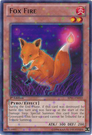 Fox Fire [BP01-EN010] Starfoil Rare (ONLINE ORDER ONLY)