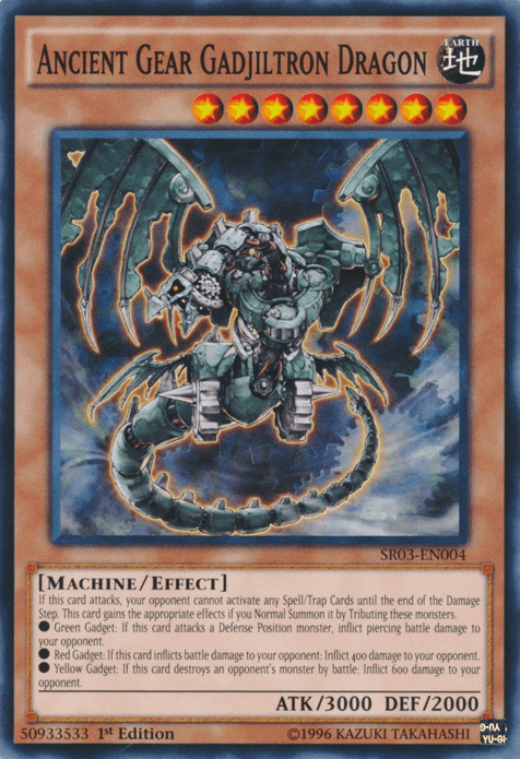 Ancient Gear Gadjiltron Dragon [SR03-EN004] Common (ONLINE ORDER ONLY)