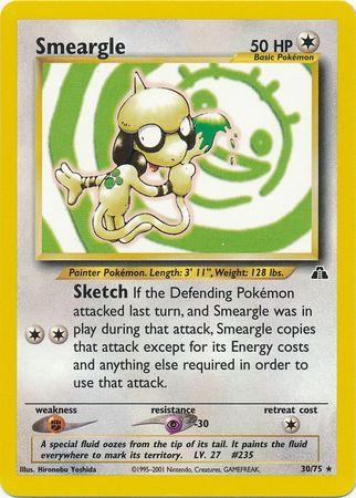 Smeargle (30/75) [Neo Discovery Unlimited] (Online Only)