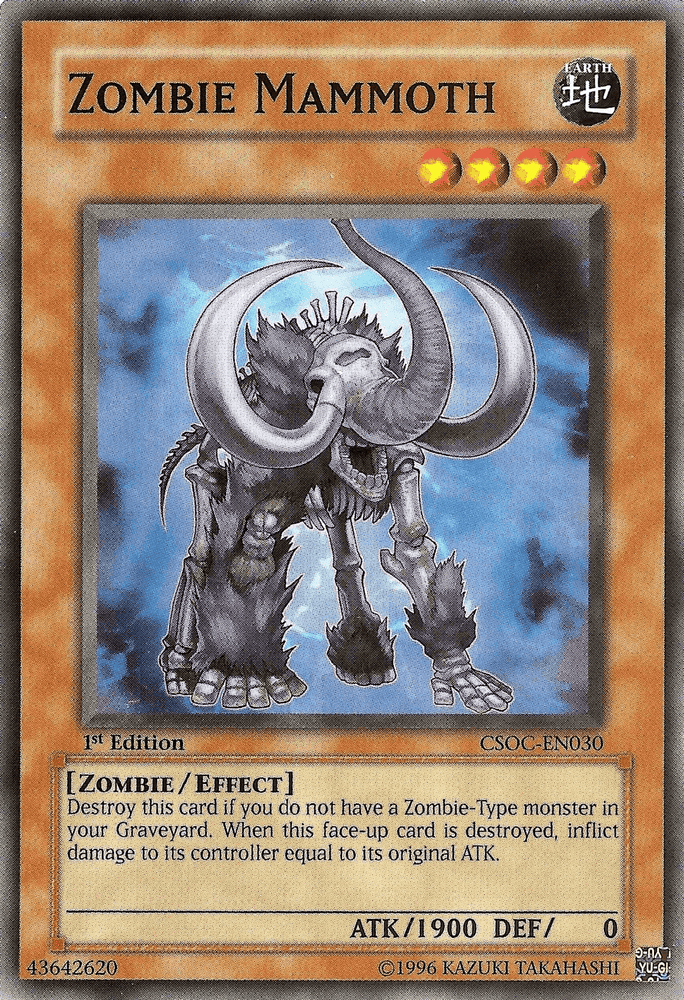 Zombie Mammoth [CSOC-EN030] Common (ONLINE ORDER ONLY)