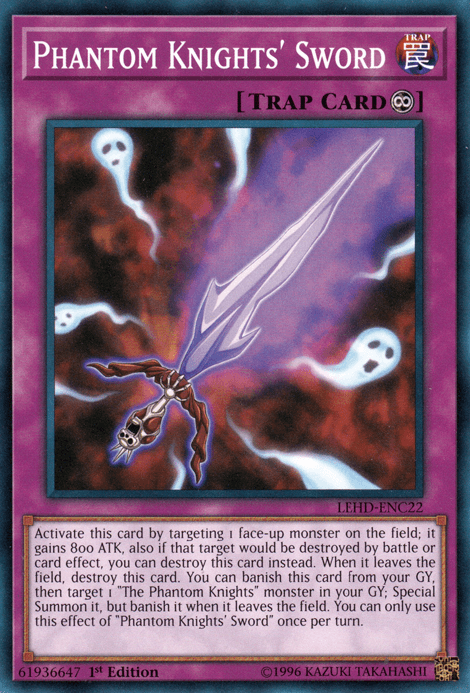 Phantom Knights' Sword [LEHD-ENC22] Common (ONLINE ORDER ONLY)