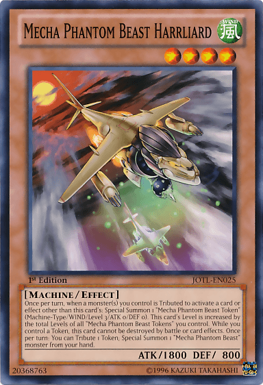 Mecha Phantom Beast Harrliard [JOTL-EN025] Common (ONLINE ORDER ONLY)