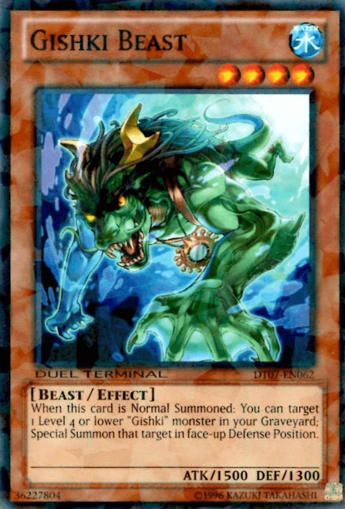 Gishki Beast [DT07-EN062] Common (ONLINE ORDER ONLY)