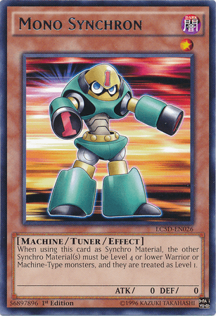Mono Synchron [LC5D-EN026] Rare (ONLINE ORDER ONLY)