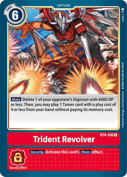 Trident Revolver [BT4-100] [Great Legend] (ONLINE ORDER ONLY)