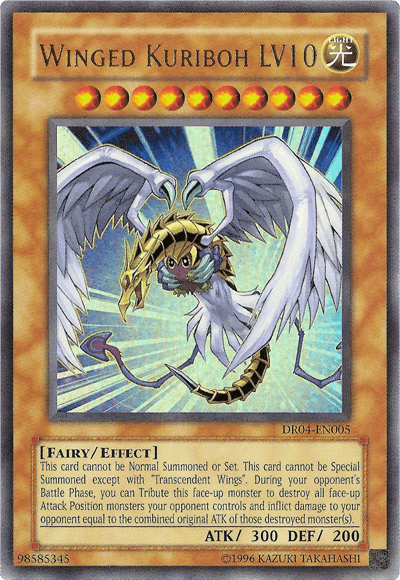 Winged Kuriboh LV10 [DR04-EN005] Ultra Rare (ONLINE ORDER ONLY)