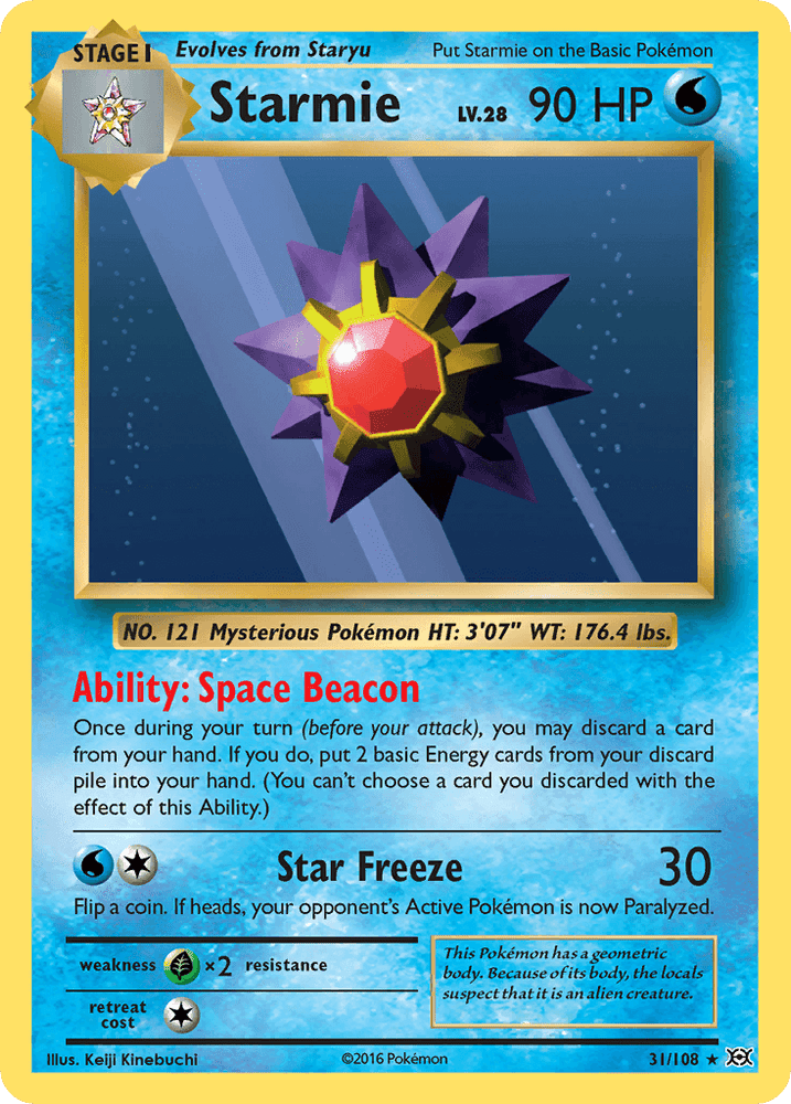 Starmie (31/108) [XY: Evolutions] (Online Only)