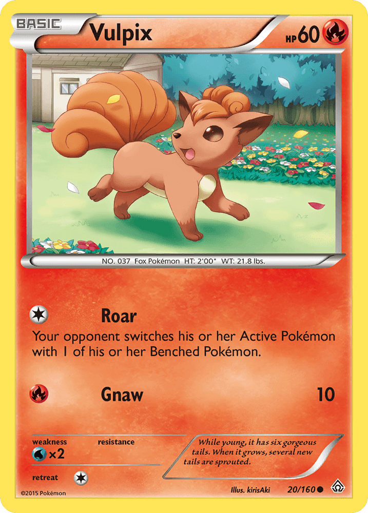 Vulpix (20/160) [XY: Primal Clash] (Online Only)