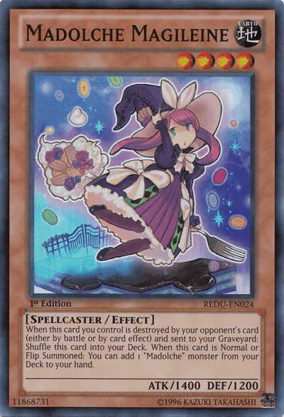 Madolche Magileine [REDU-EN024] Super Rare (ONLINE ORDER ONLY)