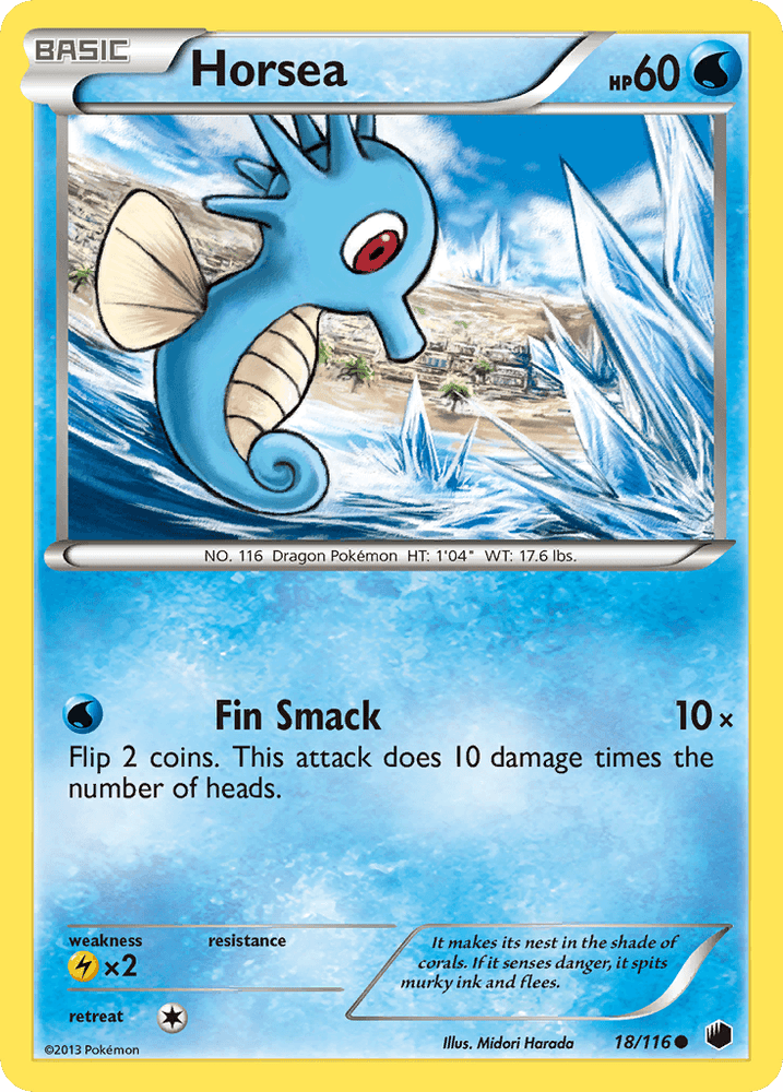 Horsea (18/116) [Black & White: Plasma Freeze] (Online Only)