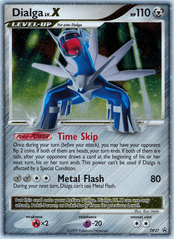 Dialga LV.X (DP37) [Diamond & Pearl: Black Star Promos] (Online Only)