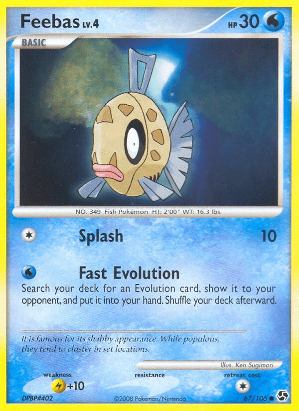 Feebas (67/106) [Diamond & Pearl: Great Encounters] (Online Only)