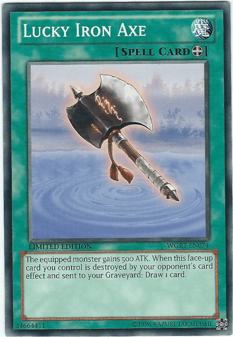 Lucky Iron Axe [WGRT-EN074] Common (ONLINE ORDER ONLY)
