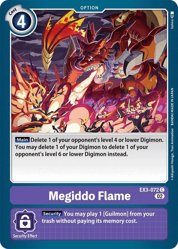 Megiddo Flame [EX3-072] [Draconic Roar] (ONLINE ORDER ONLY)