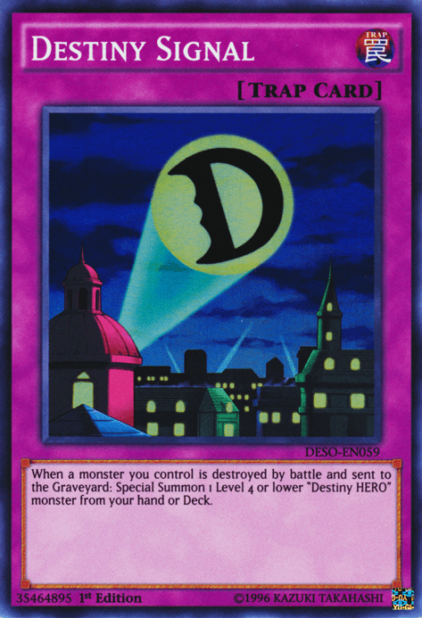 Destiny Signal [DESO-EN059] Super Rare (ONLINE ORDER ONLY)
