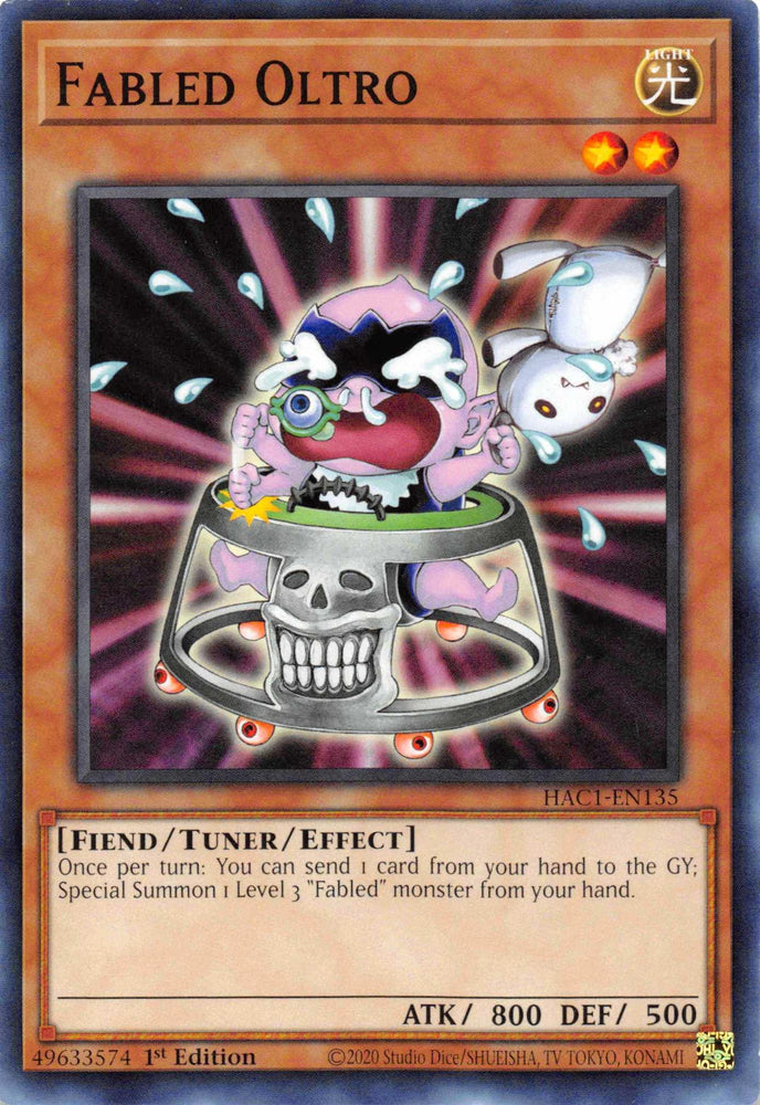 Fabled Oltro [HAC1-EN135] Common (ONLINE ORDER ONLY)